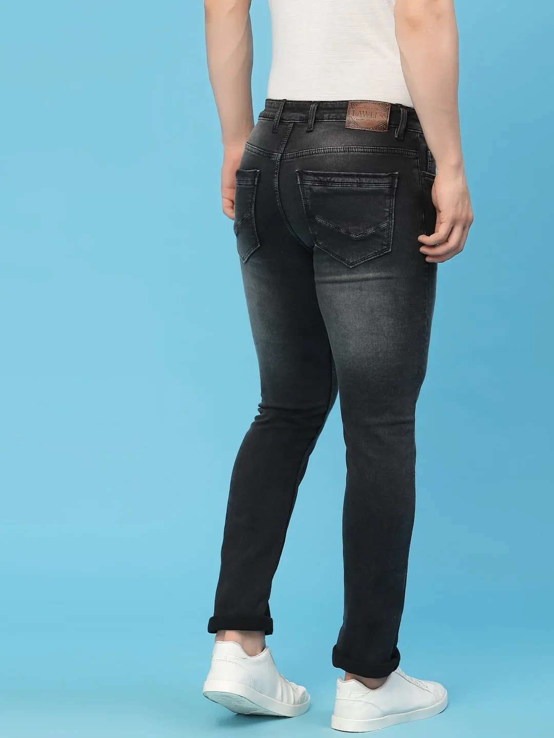 Flawless Men Fossil Grey Denim - Image 5