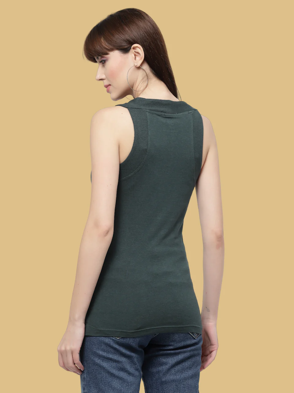 Flawless Women Green Tank Top - Image 2