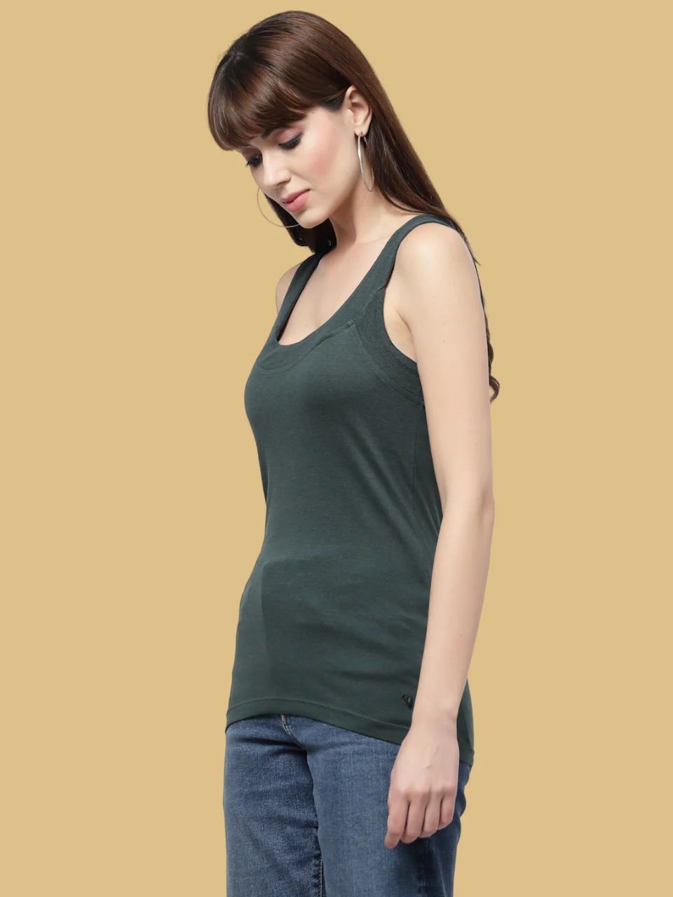 Flawless Women Green Tank Top - Image 4