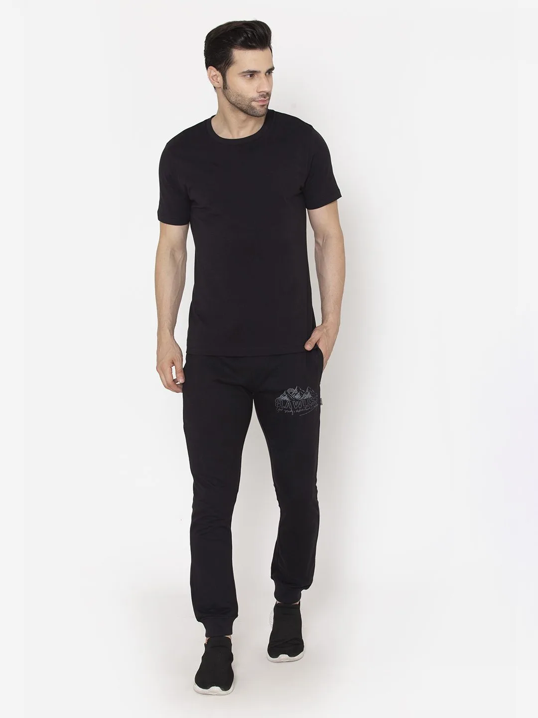 Flawless Men Black Hope Co-ord Set | HOPE - Image 2