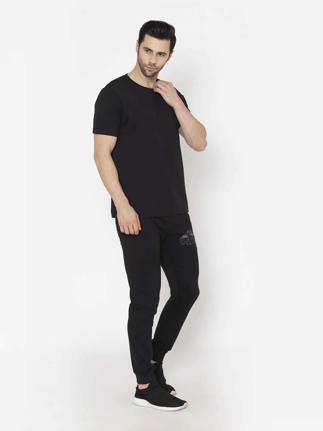 Flawless Men Black Hope Co-ord Set | HOPE - Image 4