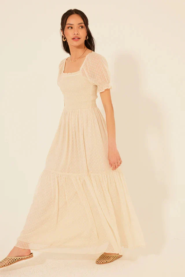La Off white Dress - Image 3