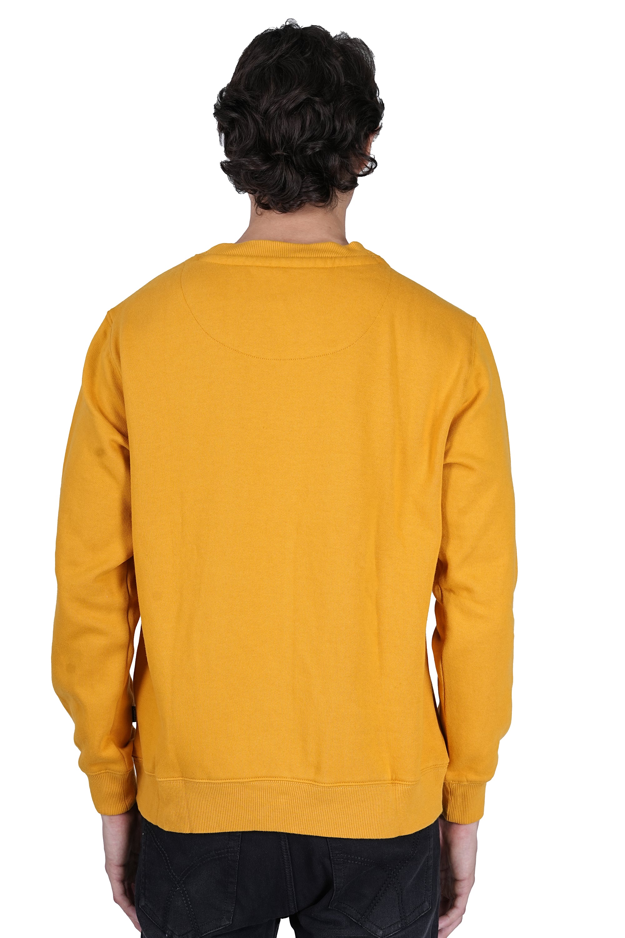 Flawless Men's Supreme Mustard Sweatshirt - Image 6