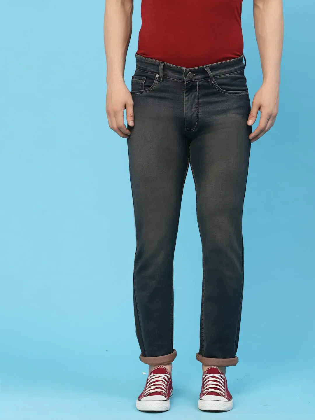 Flawless Men Mid Blue Denim - Image 2