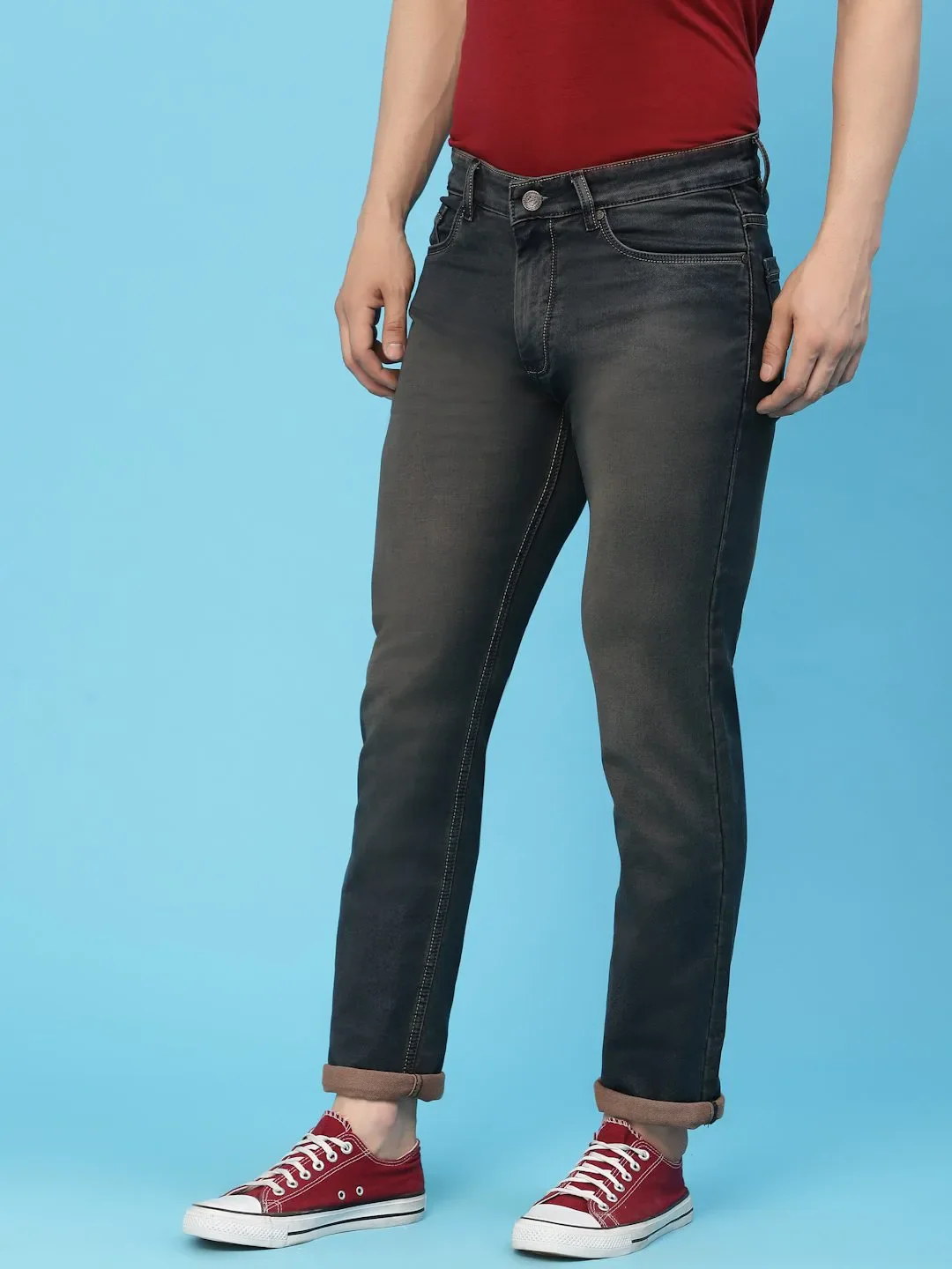 Flawless Men Mid Blue Denim - Image 3
