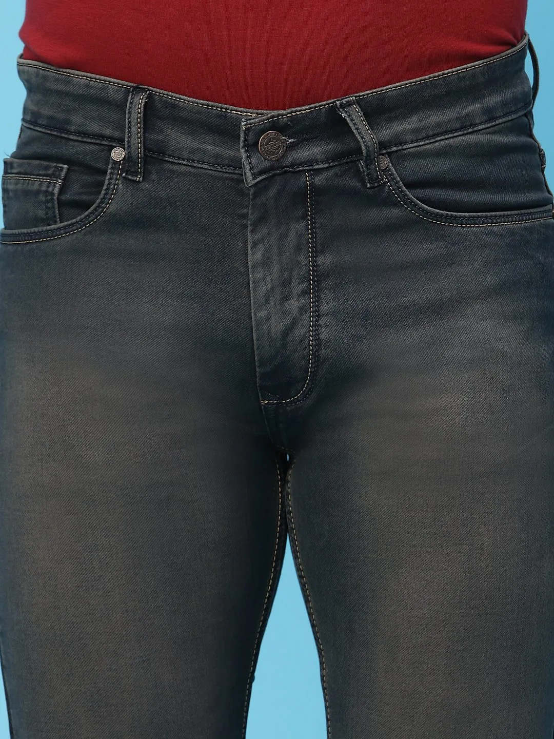 Flawless Men Mid Blue Denim - Image 4