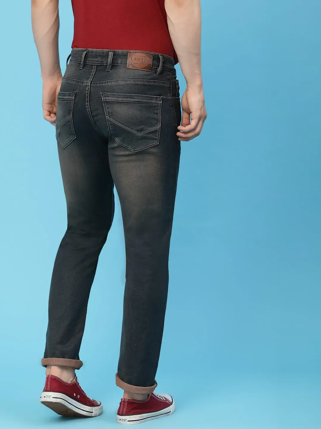 Flawless Men Mid Blue Denim - Image 5