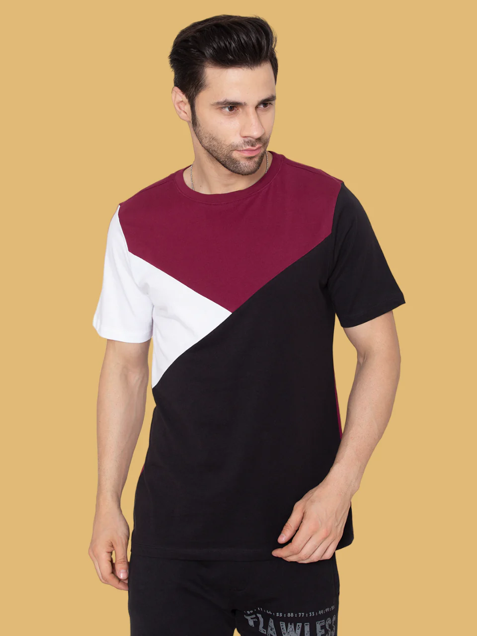 Flawless Men Multicolor Casual T-Shirt | SUNDAY