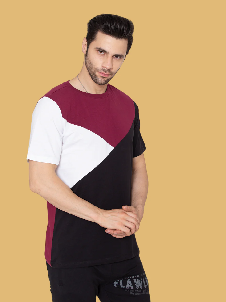 Flawless Men Multicolor Casual T-Shirt | SUNDAY - Image 5