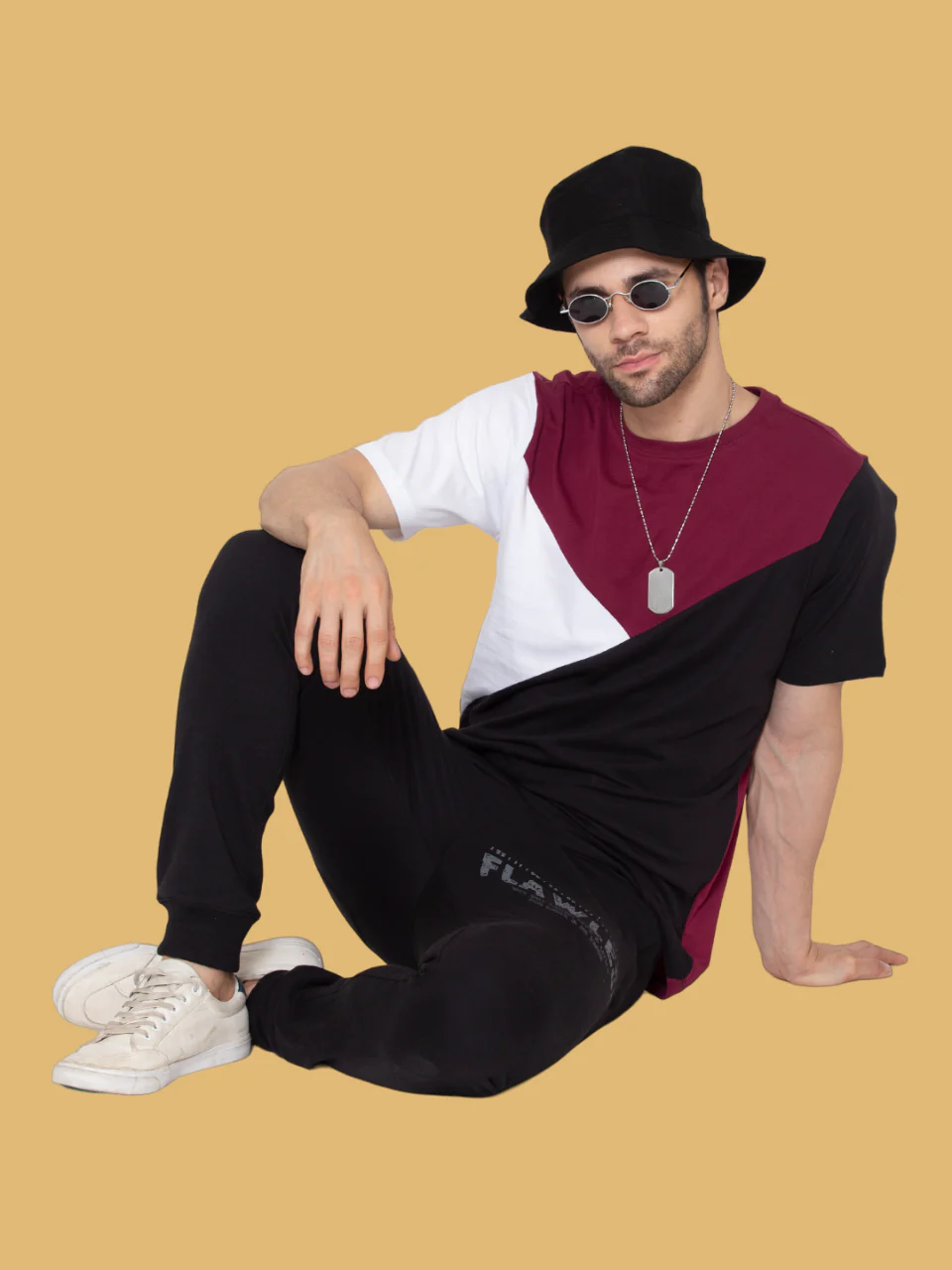 Flawless Men Multicolor Casual T-Shirt | SUNDAY - Image 6