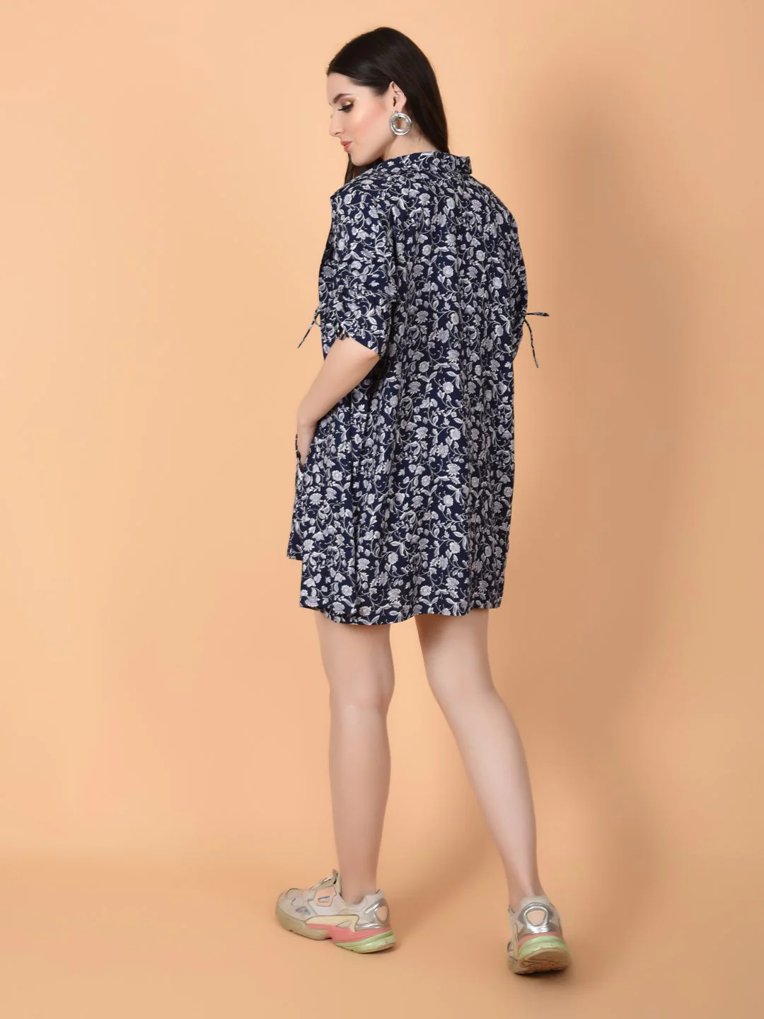 Flawless Women Navy Blue Women Co-ord Set | Let's Go - Image 3