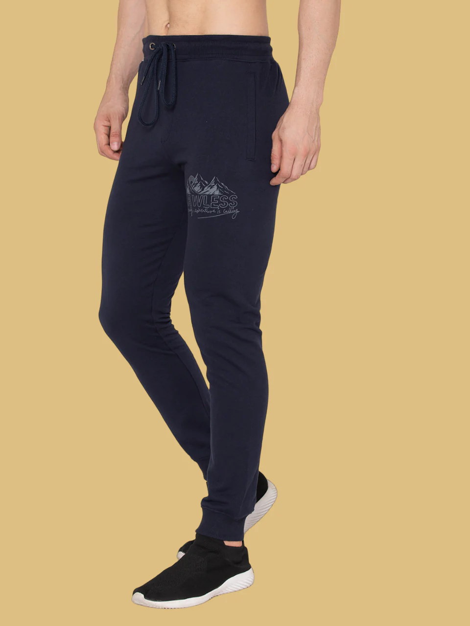 Flawless Letest Navy Men's Jogger - Image 4