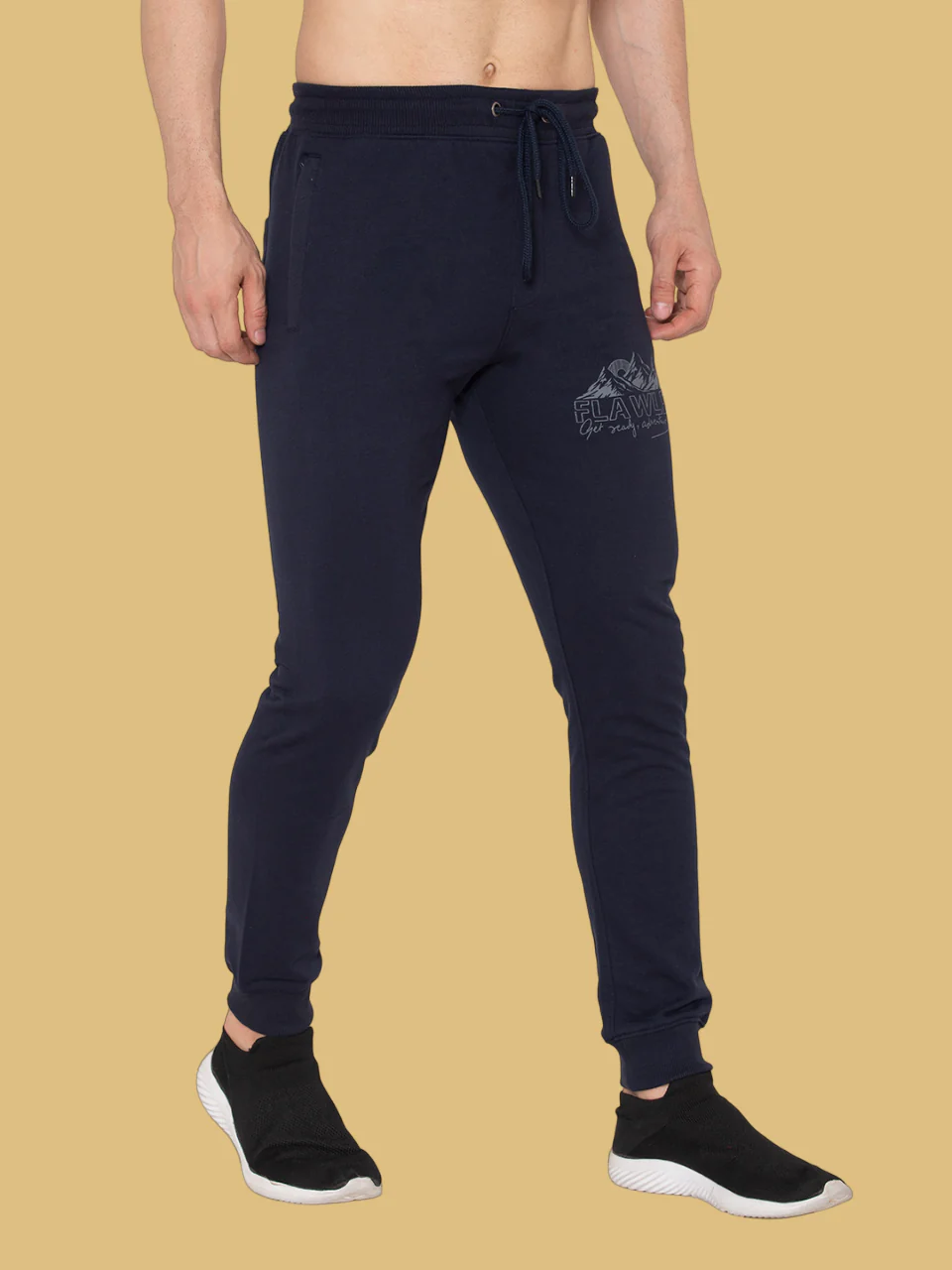 Flawless Letest Navy Men's Jogger - Image 5