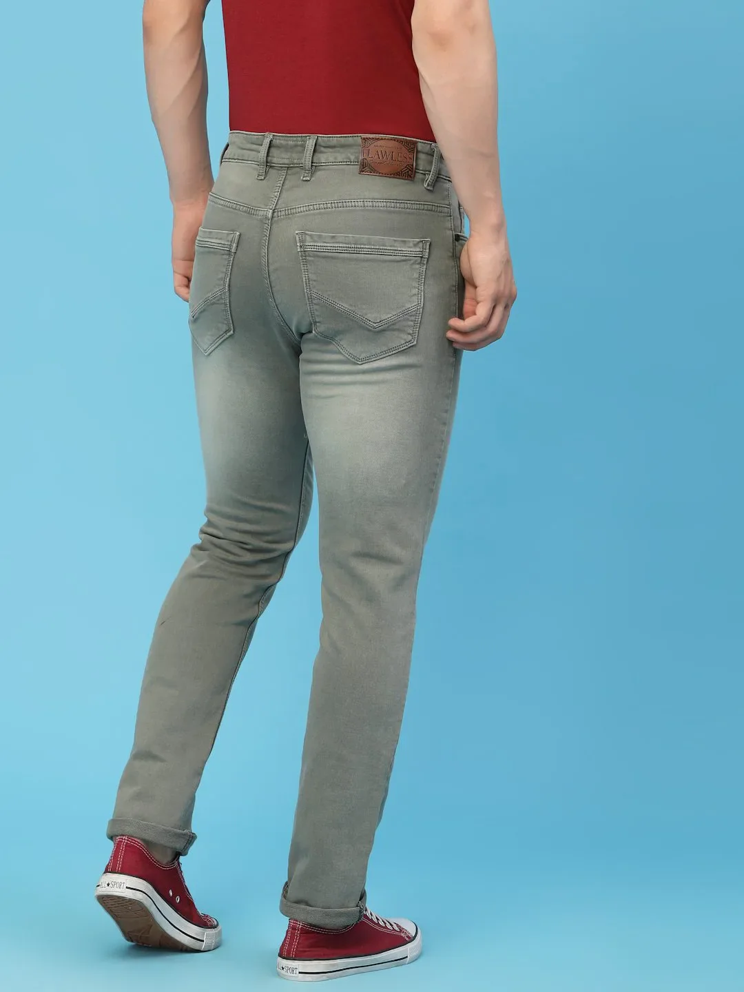 Flawless Men Olive Deft Denim - Image 6