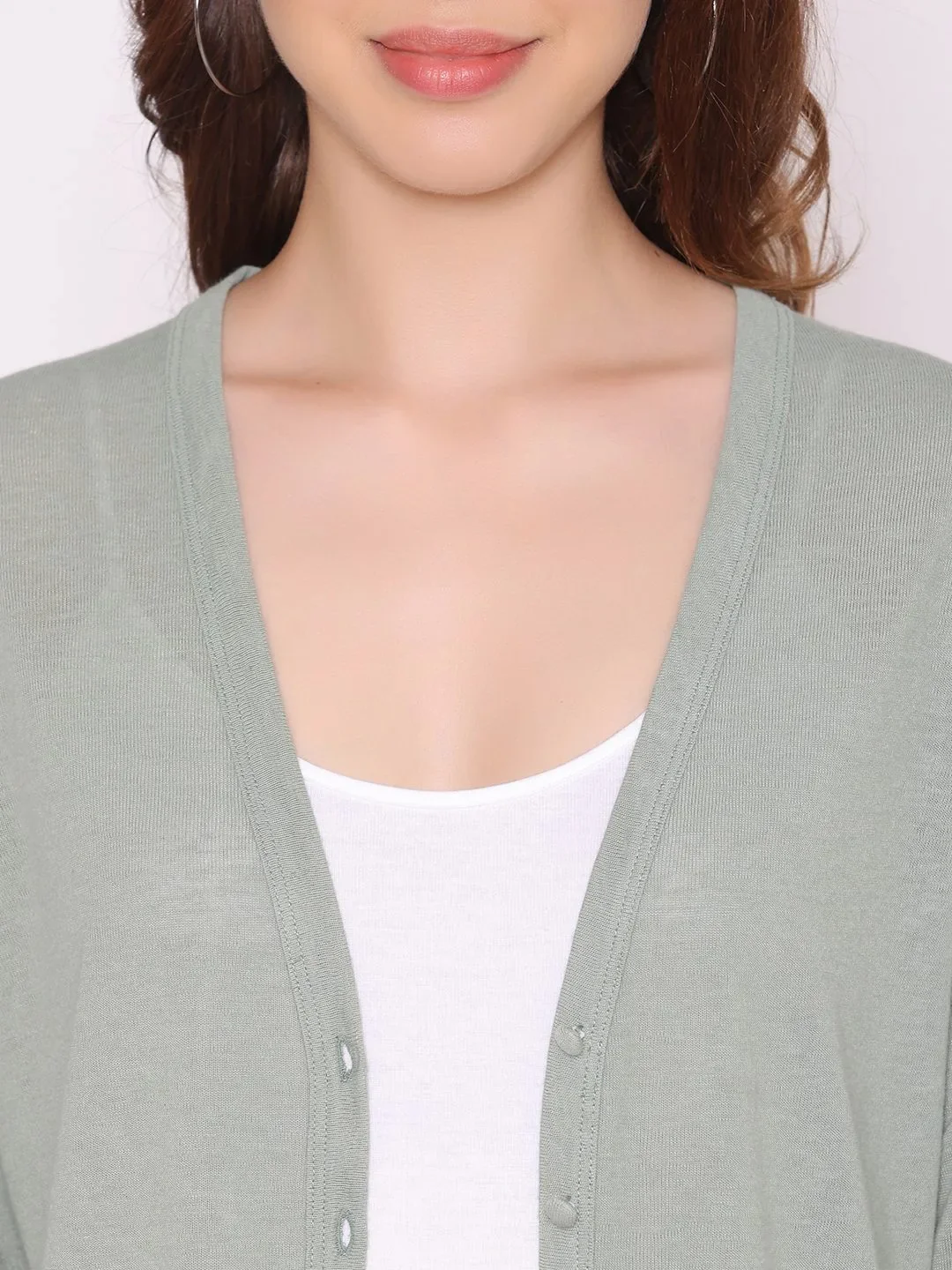 Flawless Slam Olive Shrug For Women - Image 5
