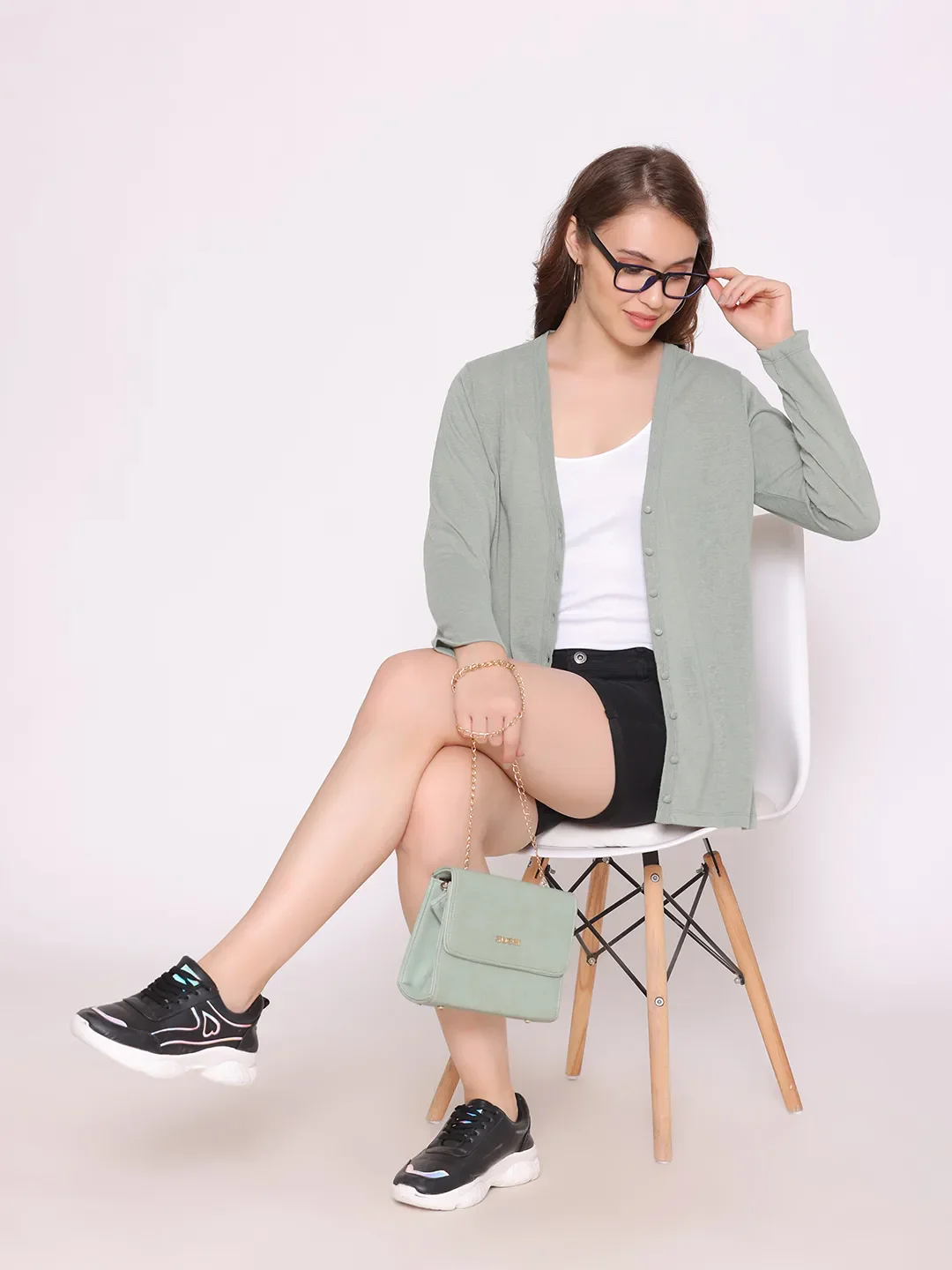 Flawless Slam Olive Shrug For Women - Image 7
