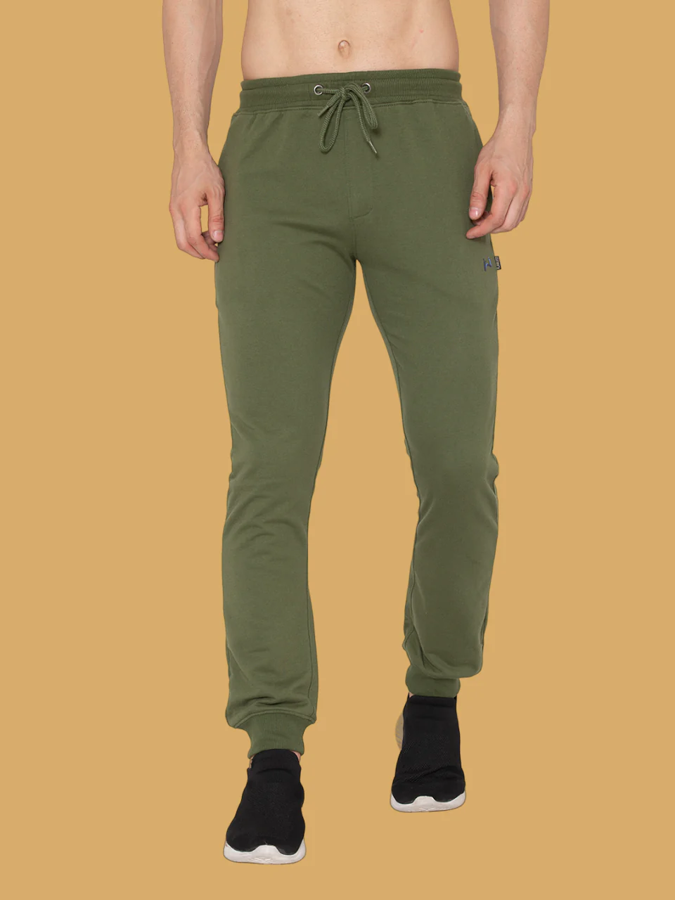 Flawless Men Olive Optimistic Jogger