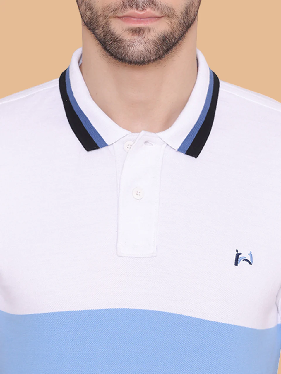 Flawless Organic Orient Men Polo T-Shirt | OCEAN - Image 3