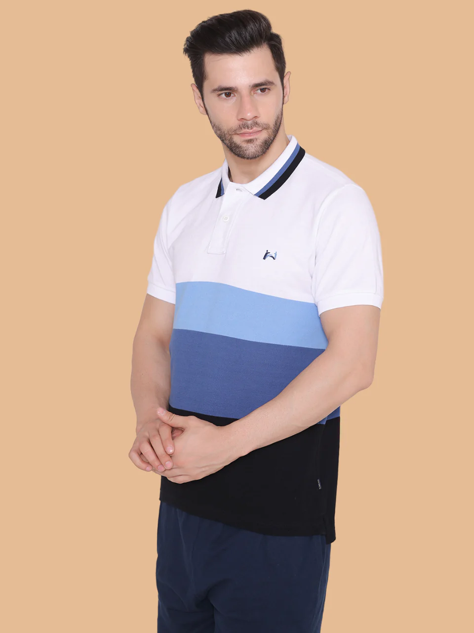Flawless Organic Orient Men Polo T-Shirt | OCEAN - Image 5