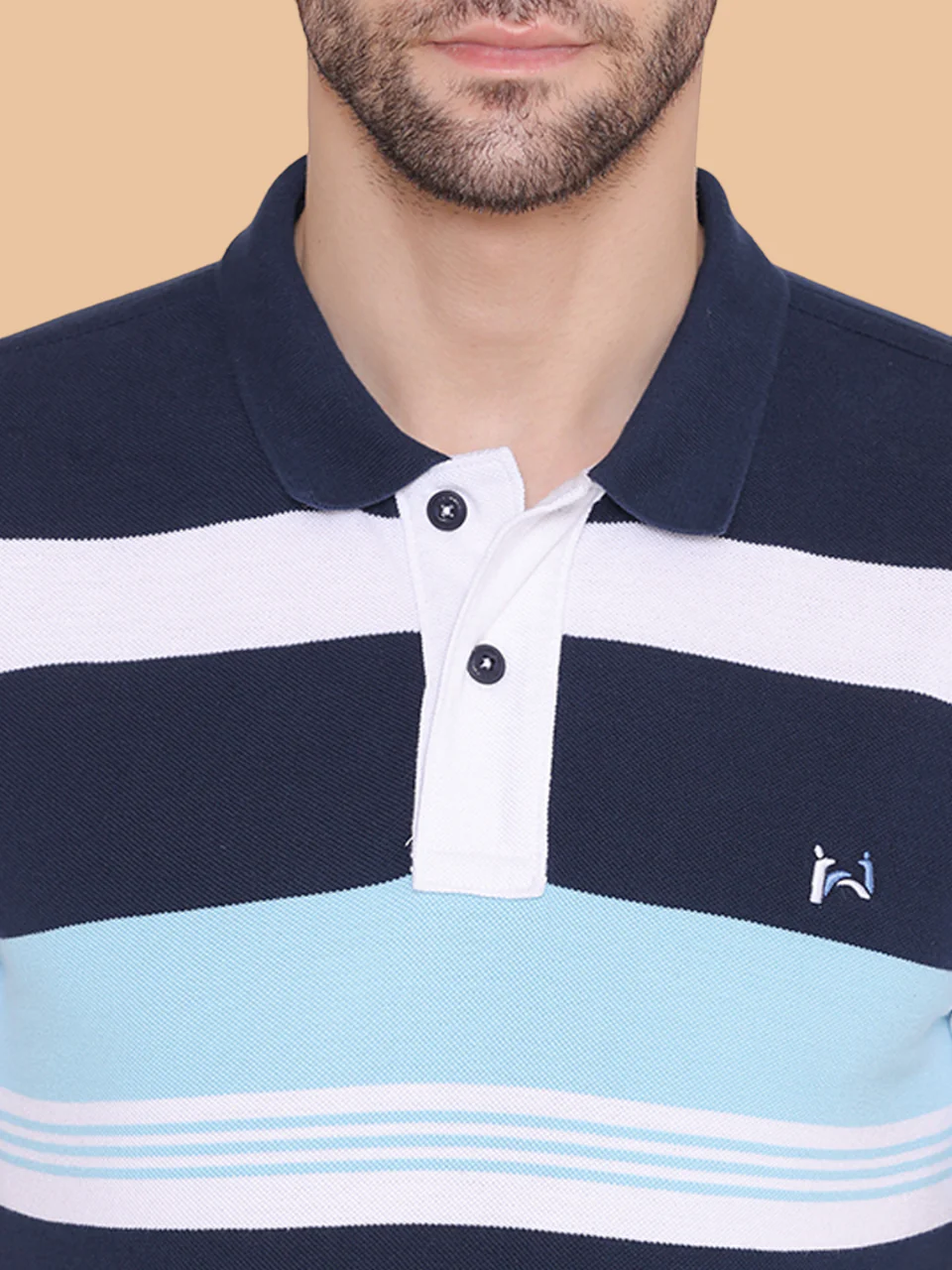 Flawless Men Organic Polo T-Shirt | CAPTAIN - Image 3