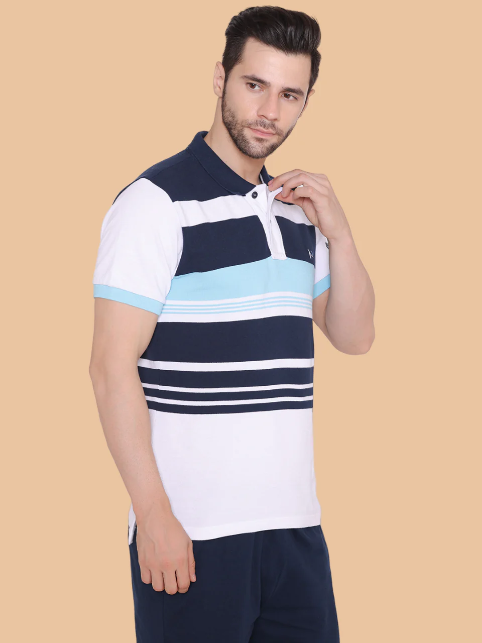 Flawless Men Organic Polo T-Shirt | CAPTAIN - Image 4