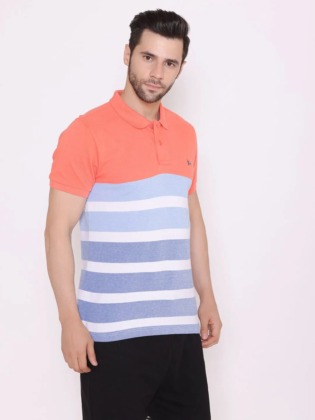 Flawless Men Popular Organic Polo T-Shirt | POPSKY - Image 4