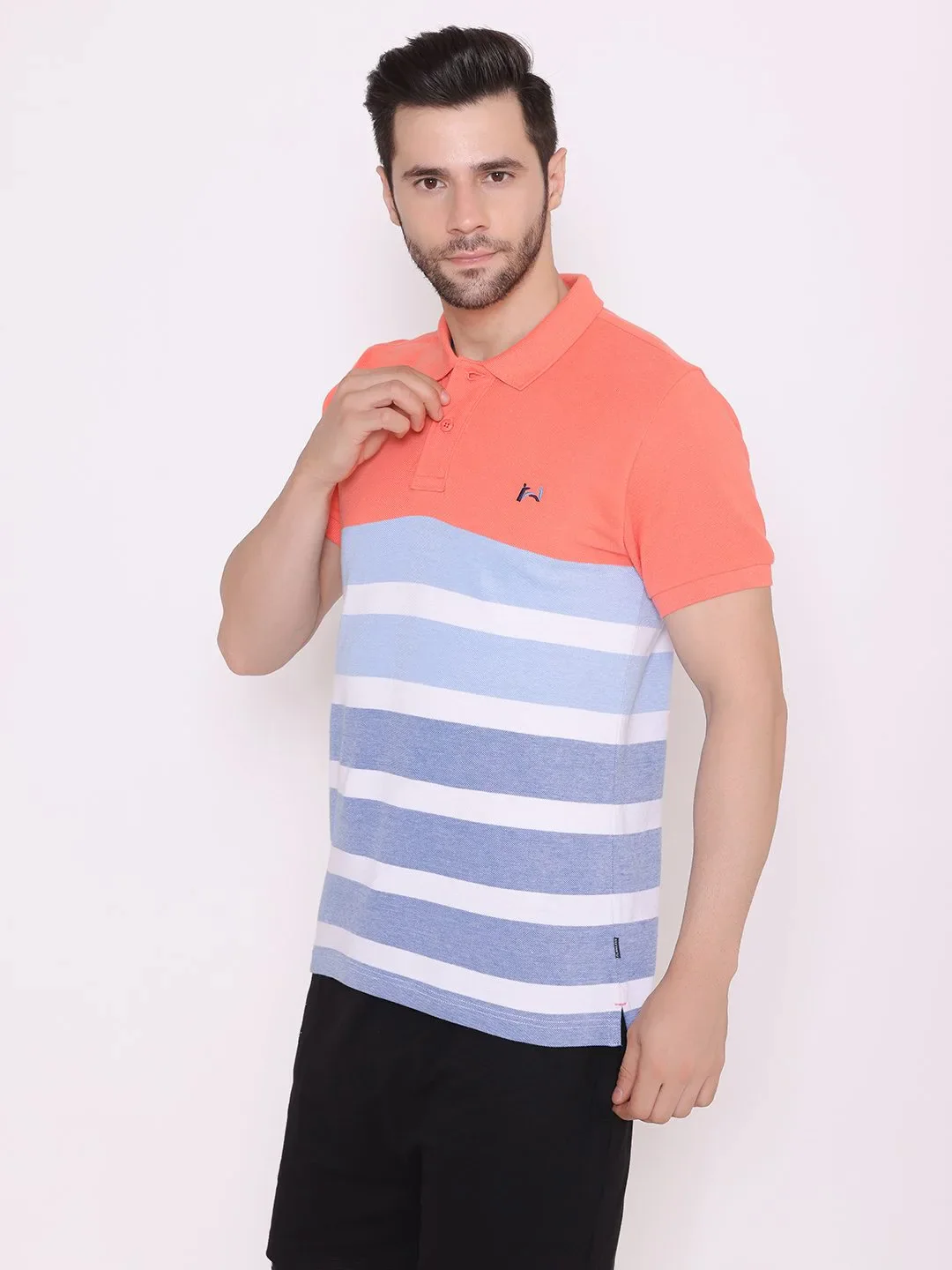 Flawless Men Popular Organic Polo T-Shirt | POPSKY - Image 5