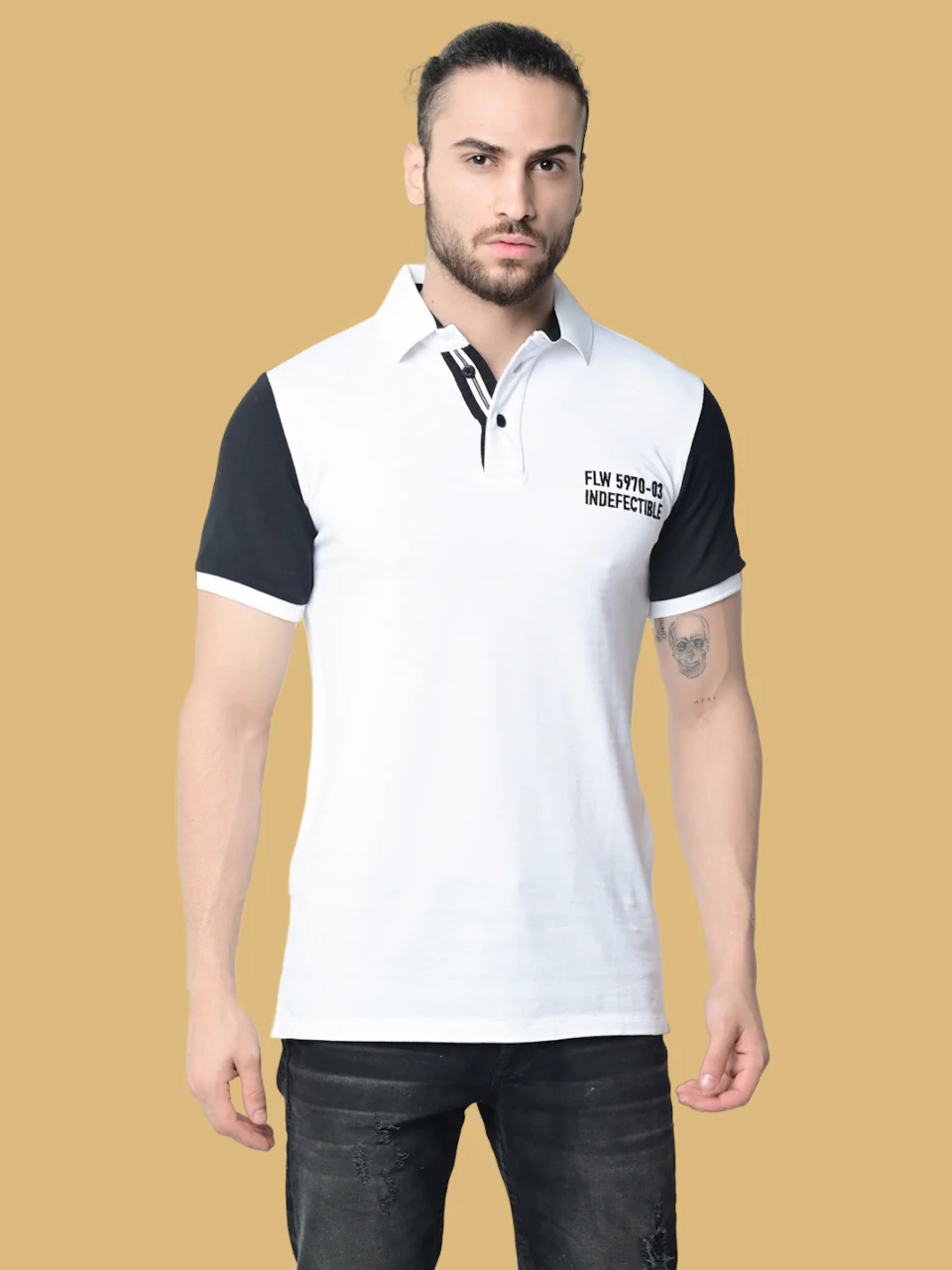 Flawless Men Organic Swag Chess Polo T-Shirt