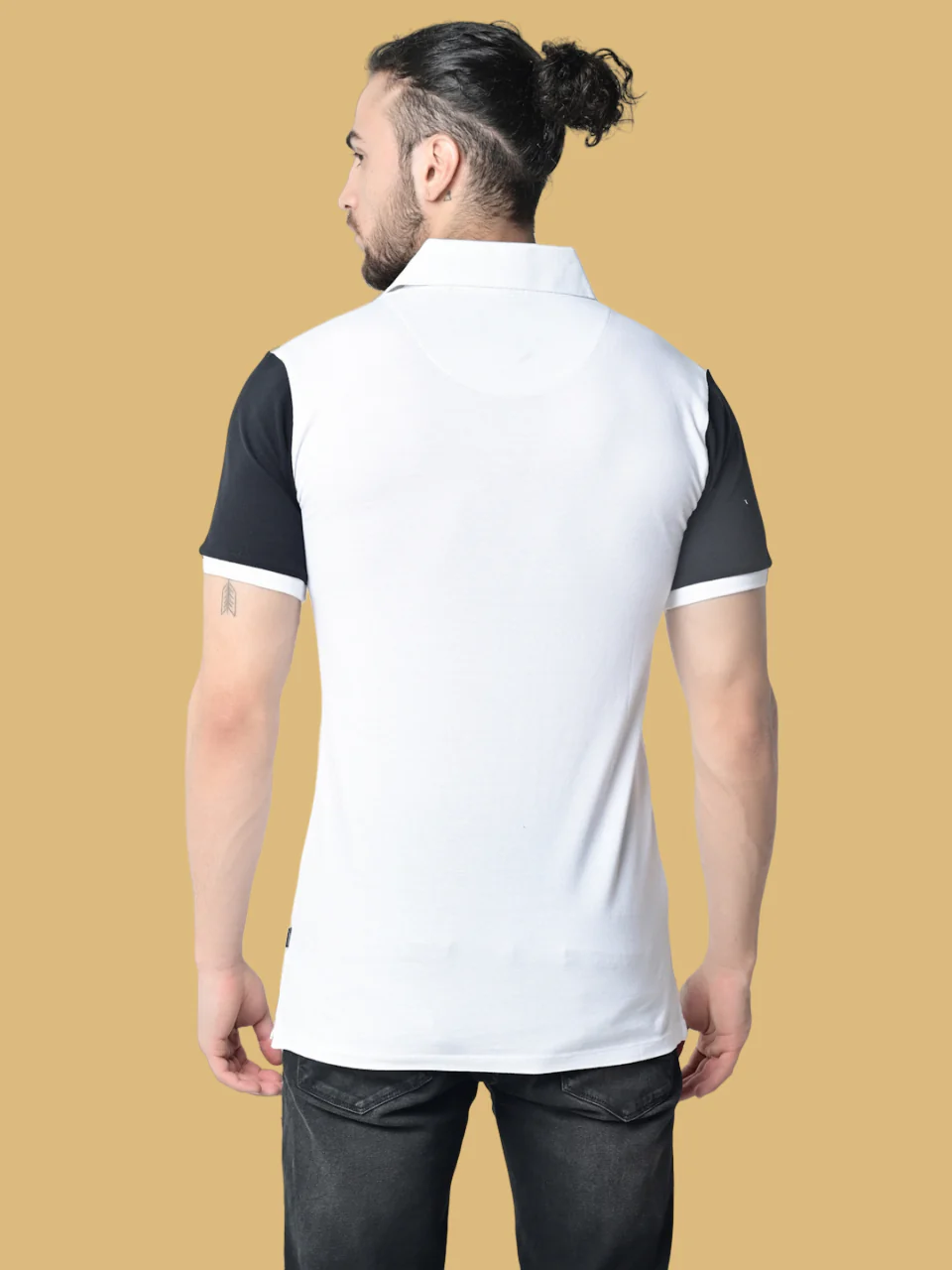Flawless Men Organic Swag Chess Polo T-Shirt - Image 2