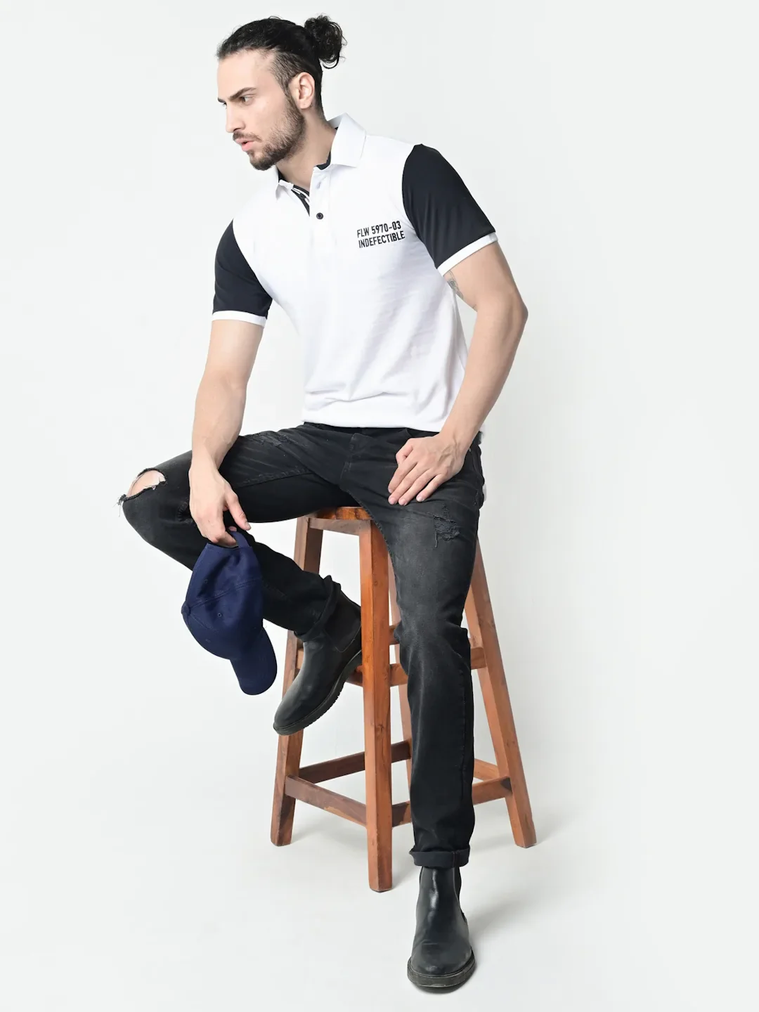 Flawless Men Organic Swag Chess Polo T-Shirt - Image 6
