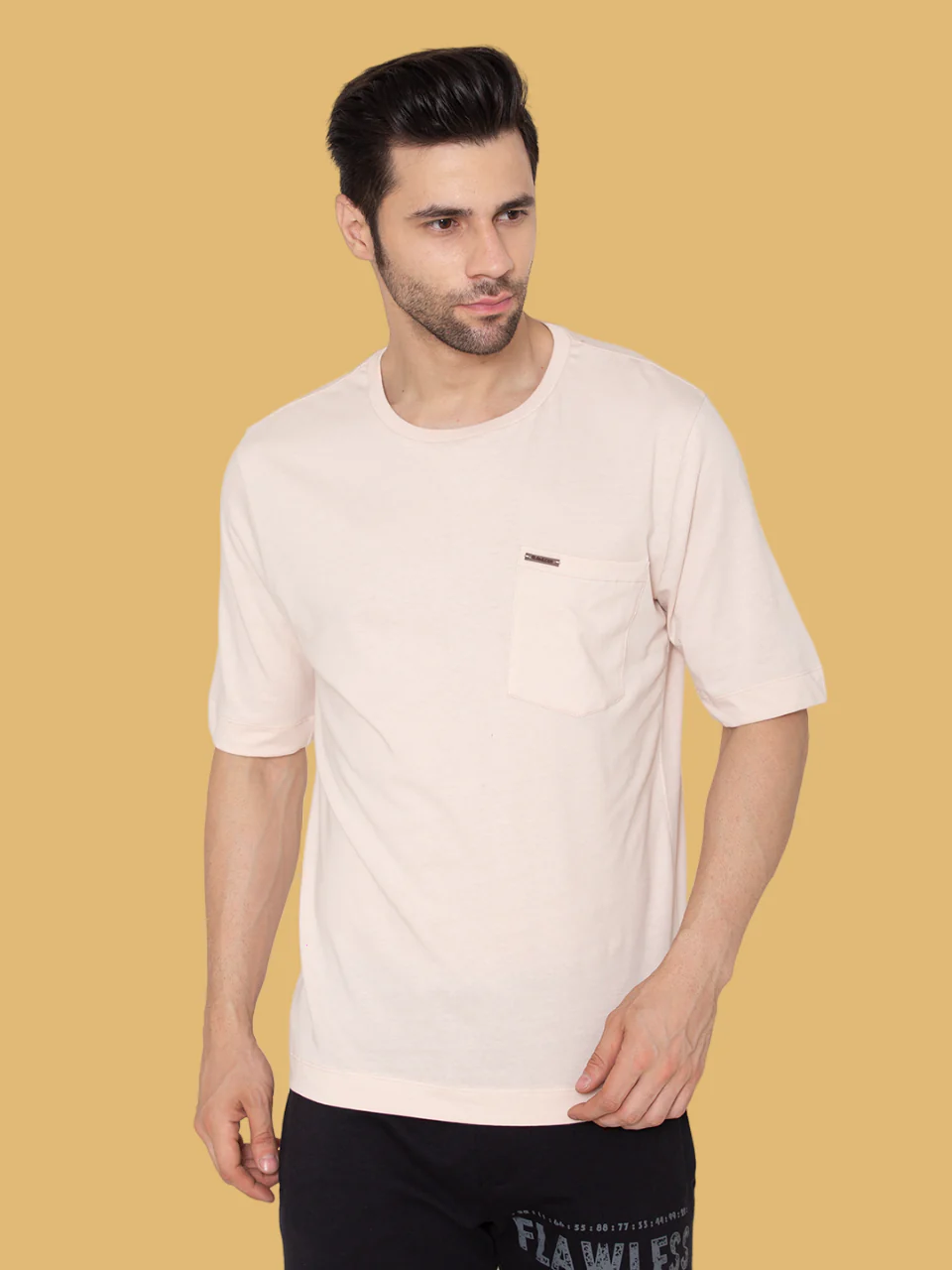 Flawless Oversized Solid T-Shirt For Men | ONE-TEE