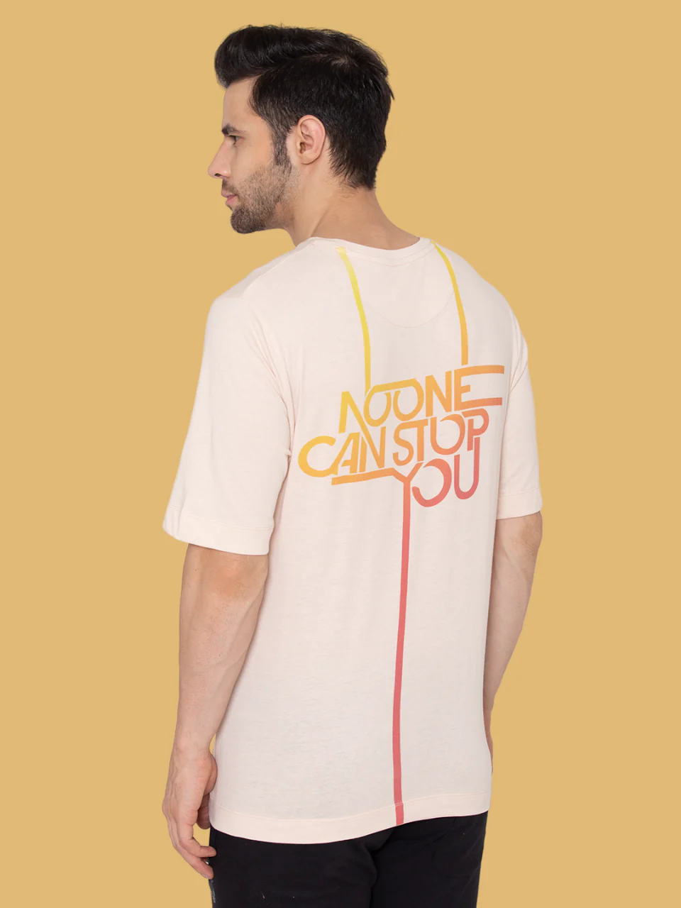 Flawless Oversized Solid T-Shirt For Men | ONE-TEE - Image 2