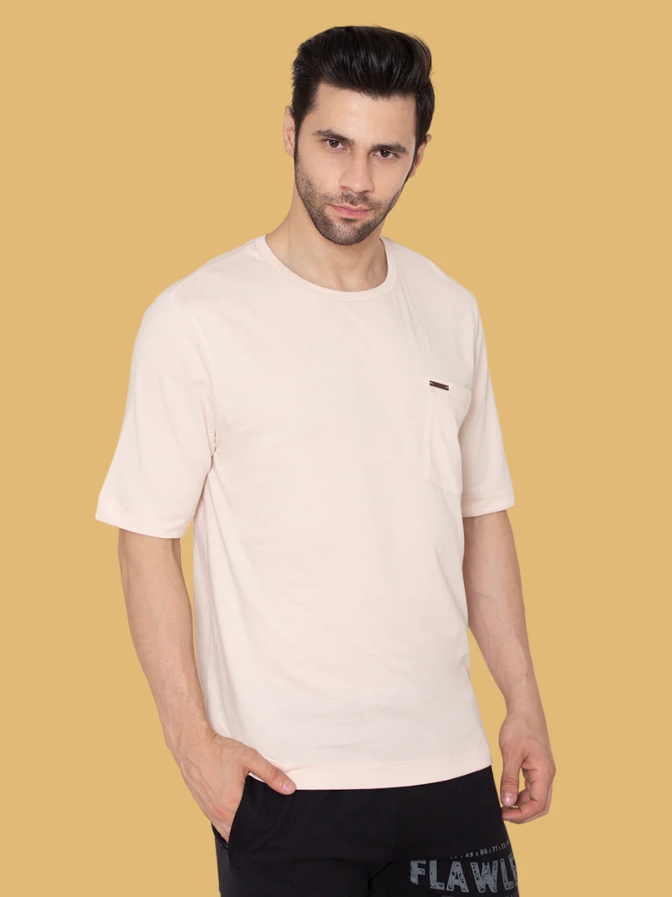 Flawless Oversized Solid T-Shirt For Men | ONE-TEE - Image 5