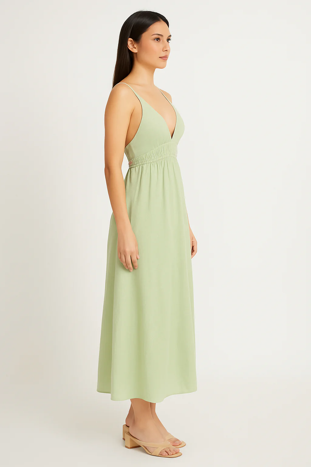 Pinteresty green dress - Image 3