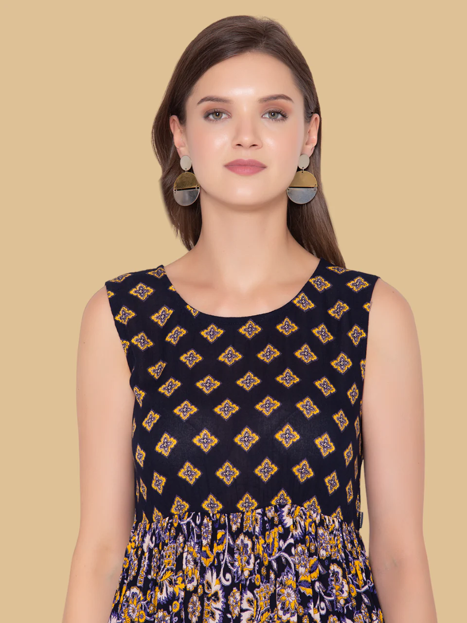 Flawless Letest Women Floral Printed Dress | JULY - Image 3