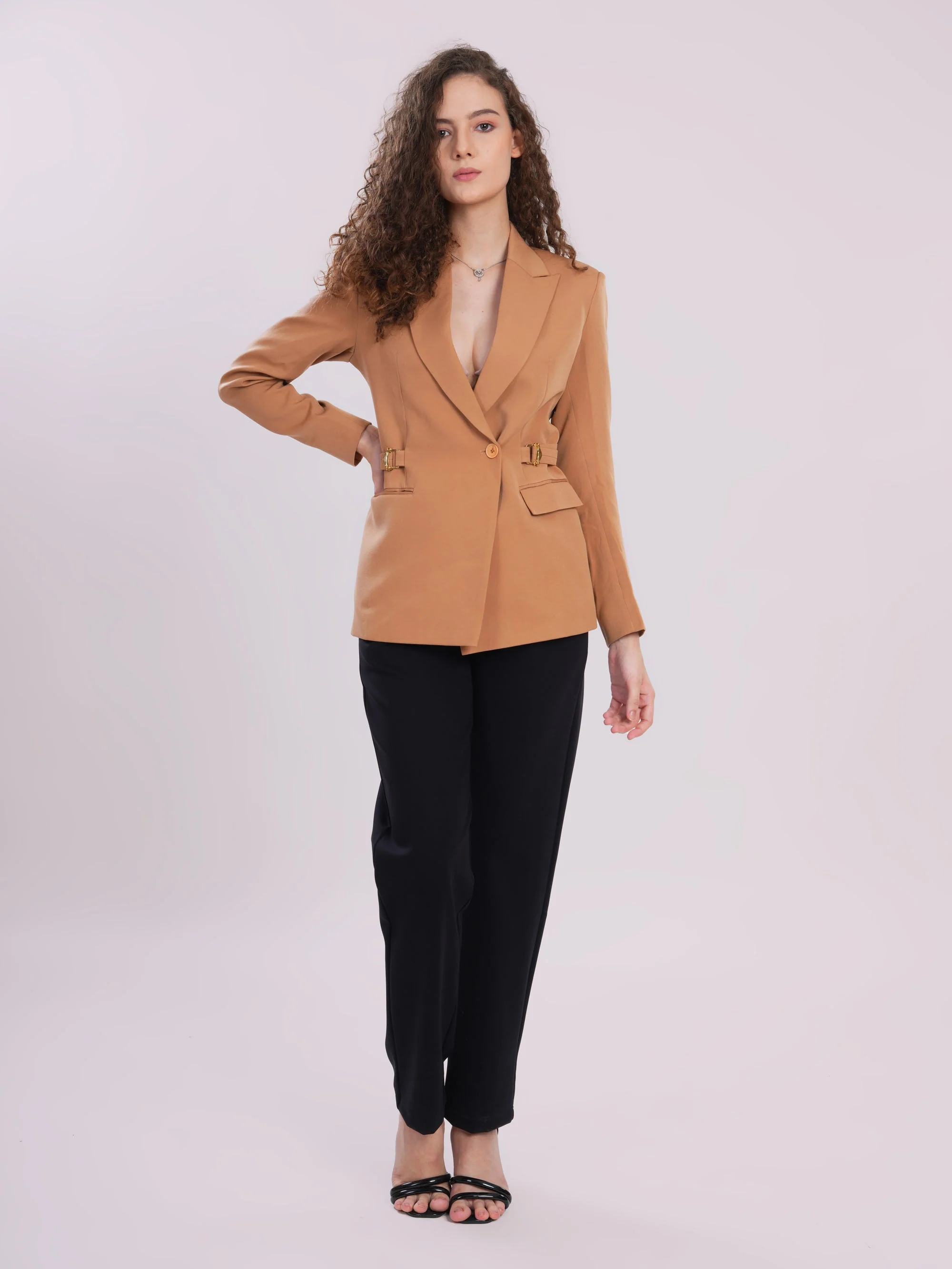 Flawless Brown Blazer - Image 3