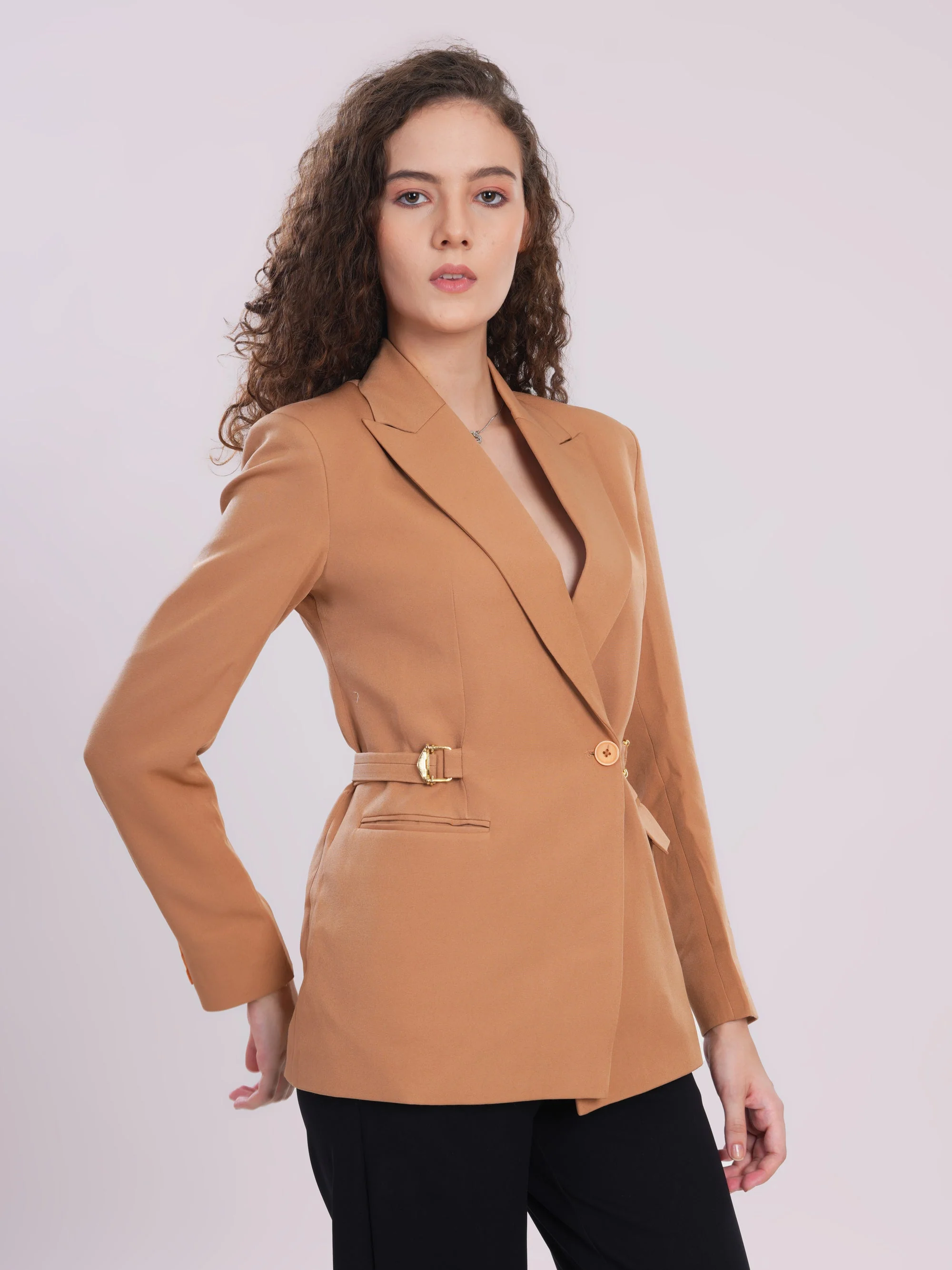 Flawless Brown Blazer - Image 6