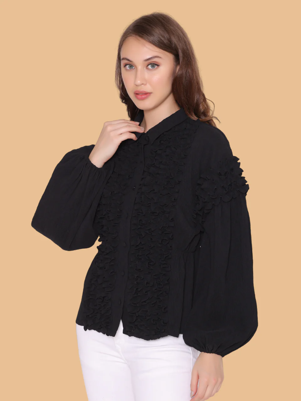 Flawless Women Thrill Ruffle Top | RUFFLE - Image 5
