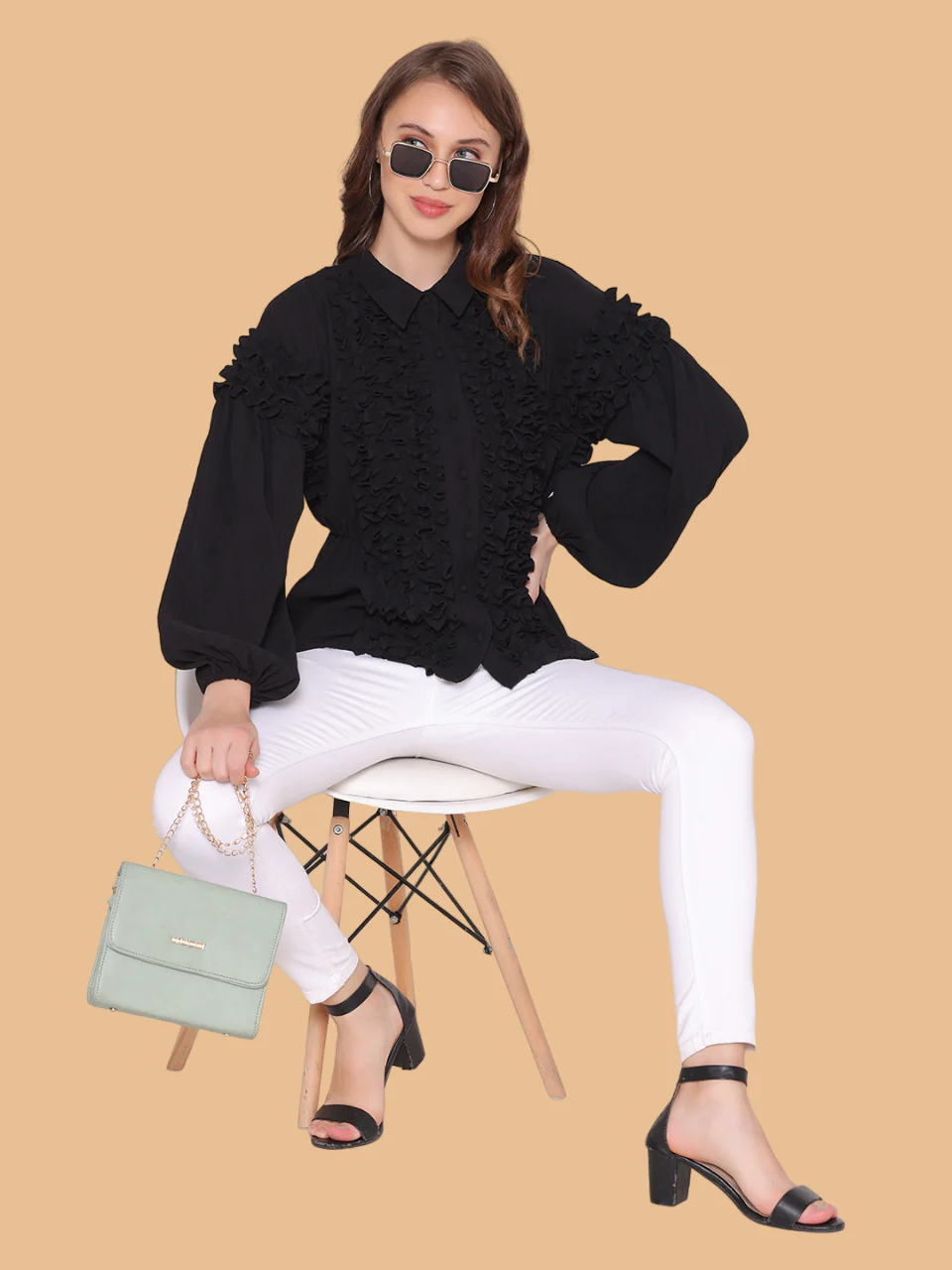 Flawless Women Thrill Ruffle Top | RUFFLE - Image 6
