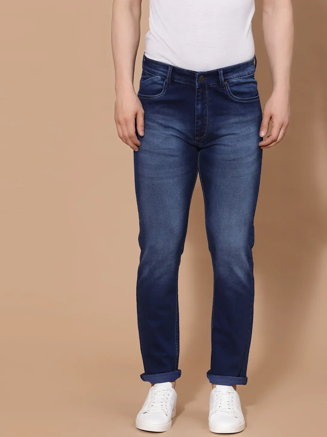 Flawless Sapphire Blue Denim For Men - Image 3