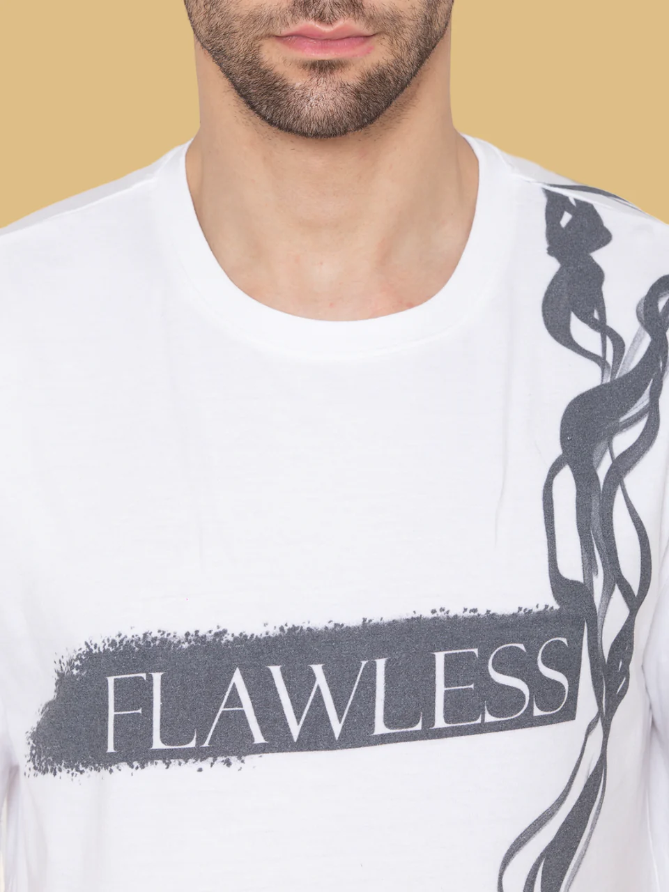 Flawless Men Smoke Oversized T-Shirt | SMOKE - Image 3