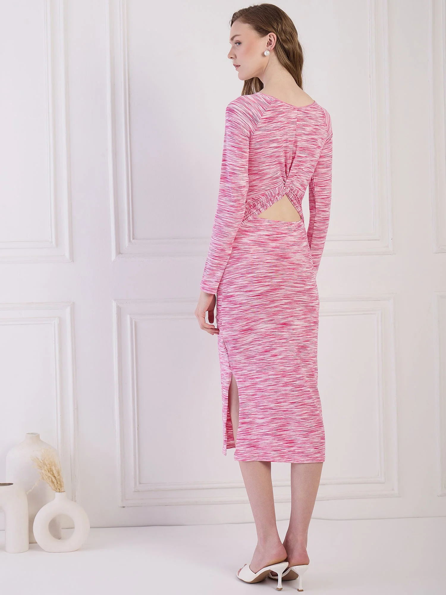 Flawless Trendy Women Tie-dye Cut-Out Dress | HAWAII - Image 3