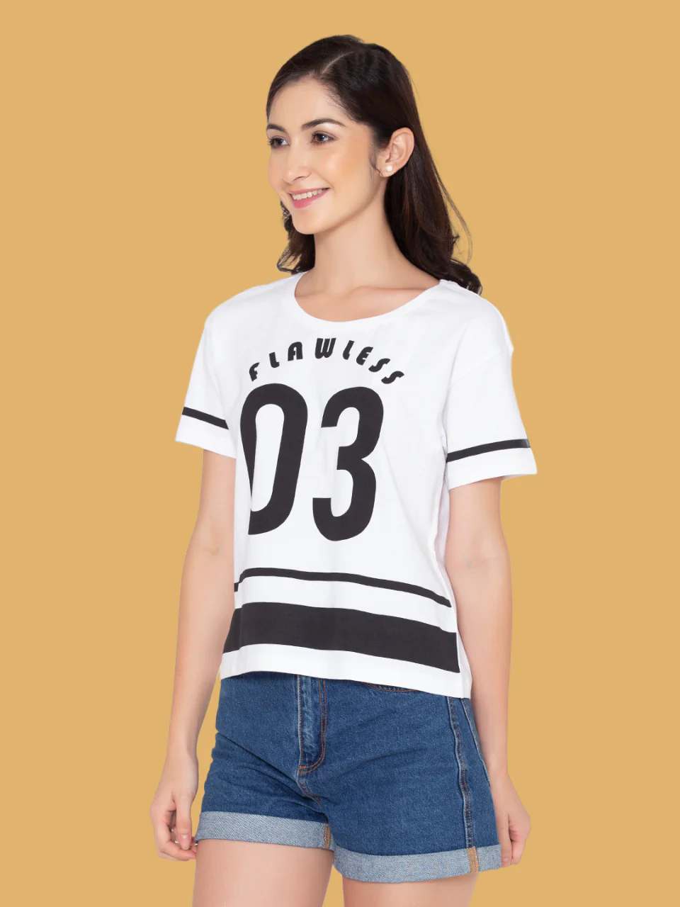 Flawless Women Wang White T-Shirt - Image 4