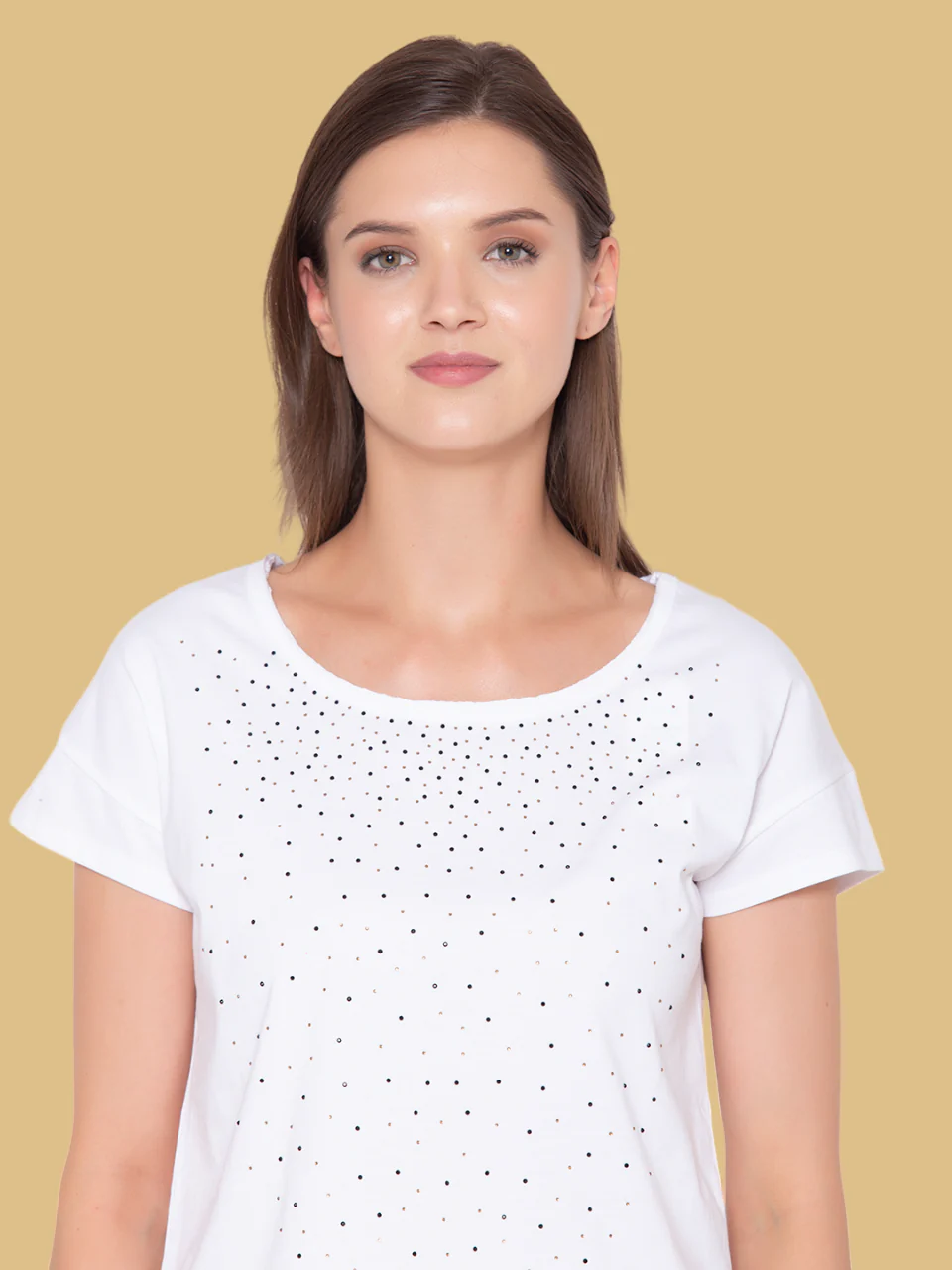 Flawless Winged White Top For Women - Image 3