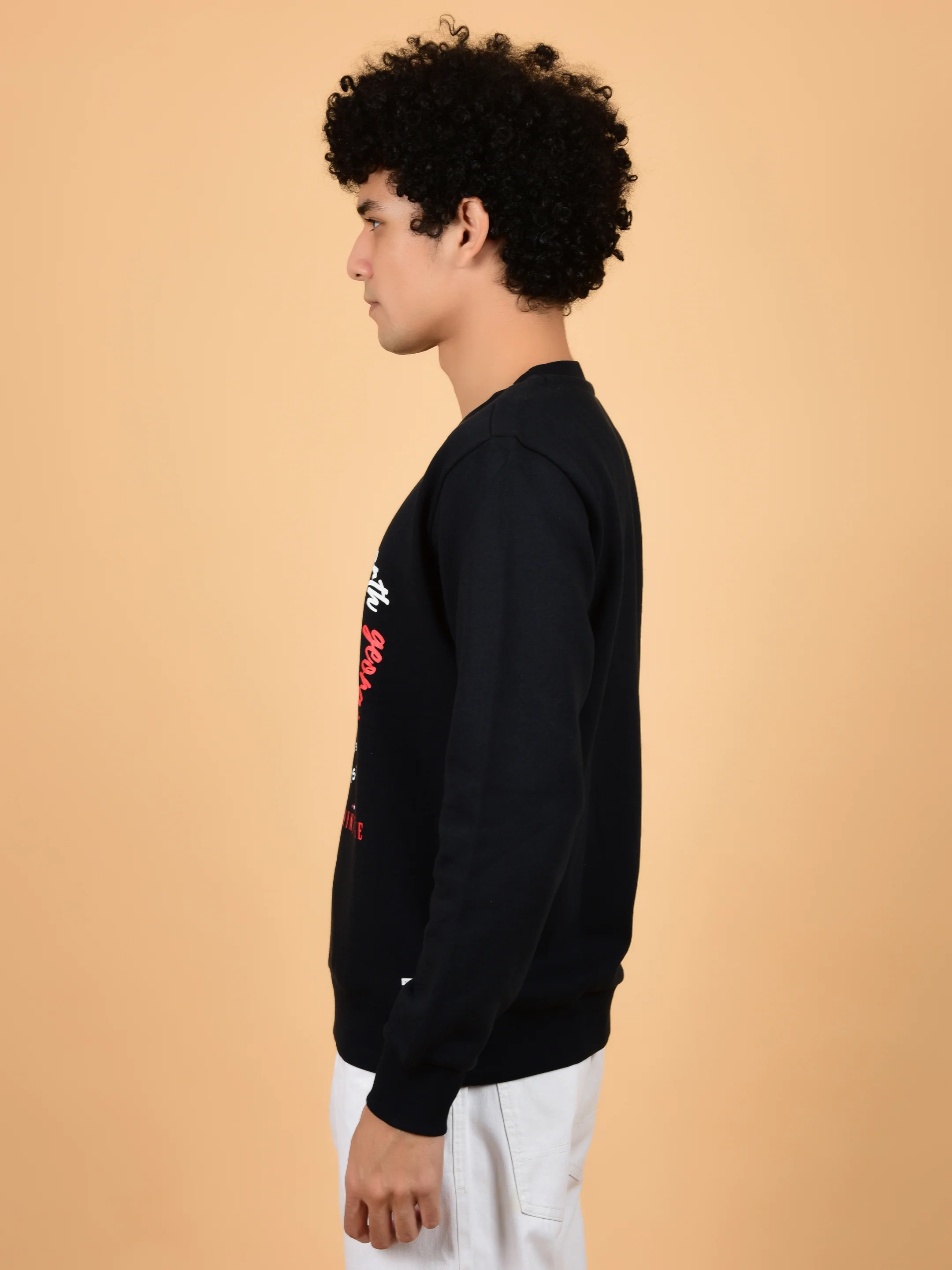 Flawless Unisex Wingsover Black Sweatshirt - Image 5