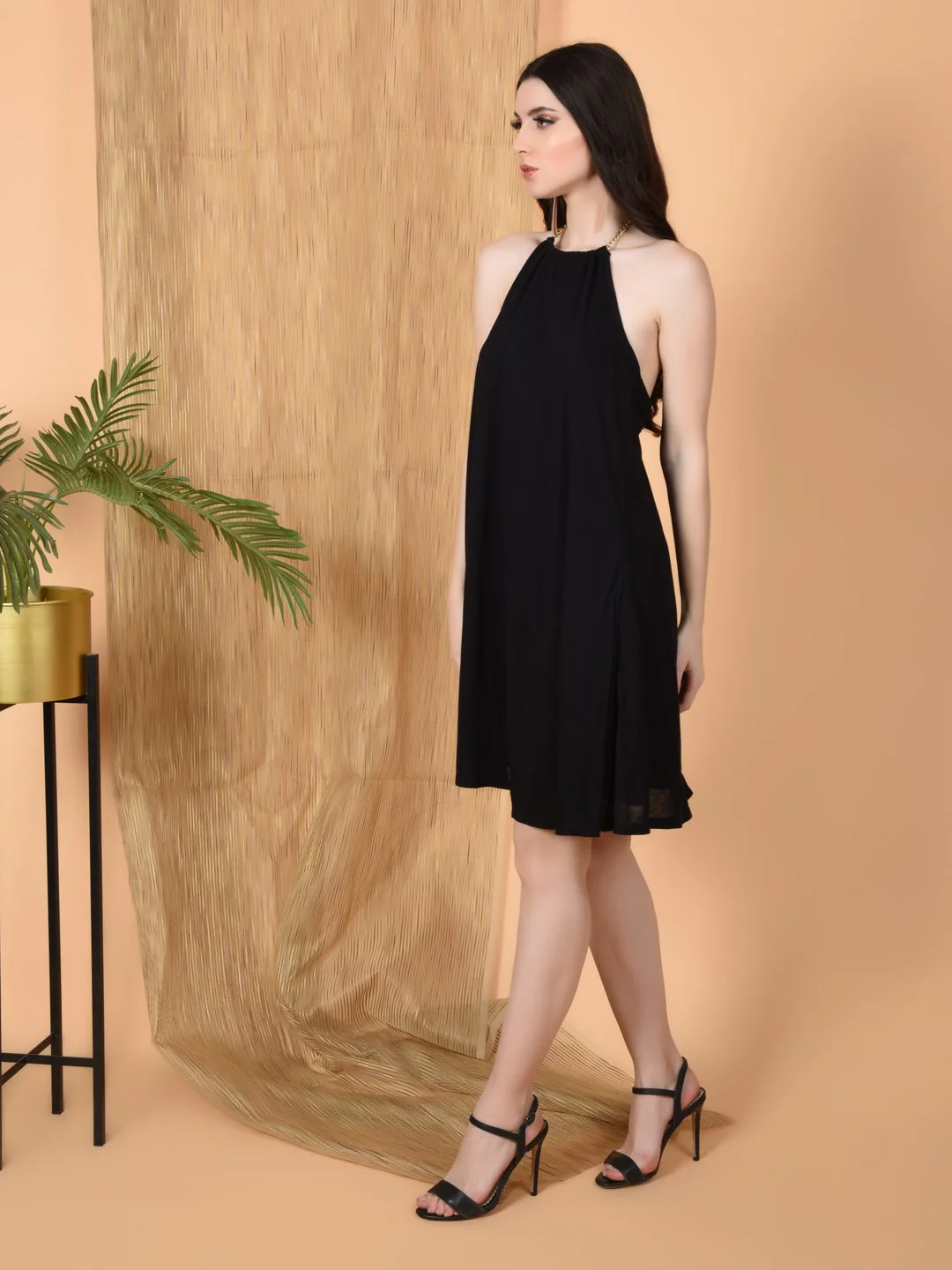 Flawless Women Party Backless Flared Dress | LORRY - Image 3
