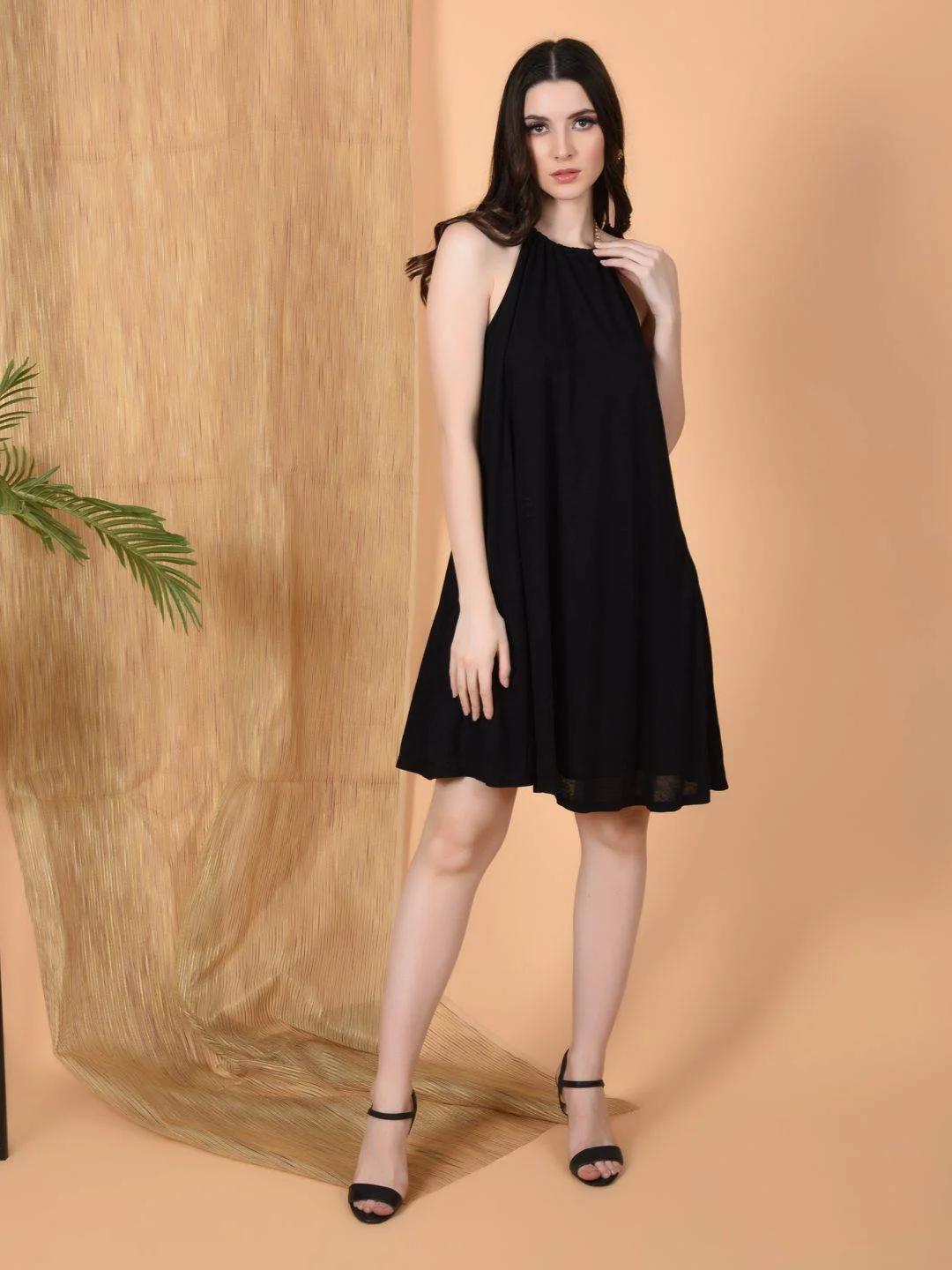 Flawless Women Party Backless Flared Dress | LORRY - Image 4