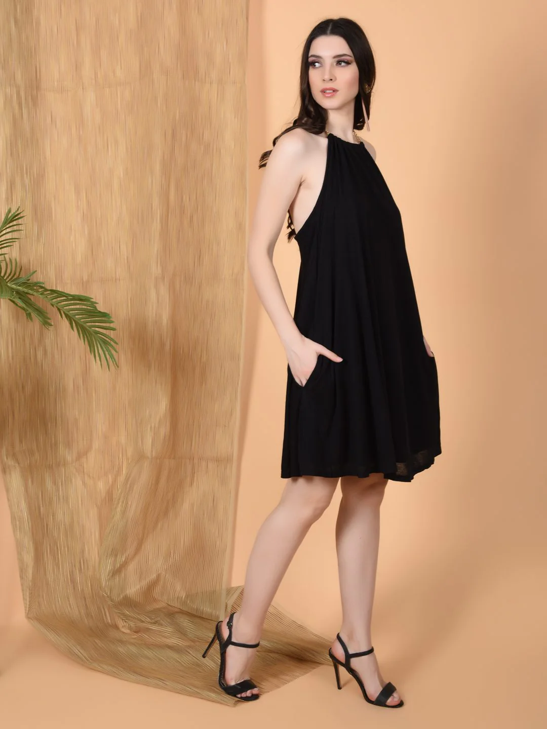 Flawless Women Party Backless Flared Dress | LORRY - Image 5
