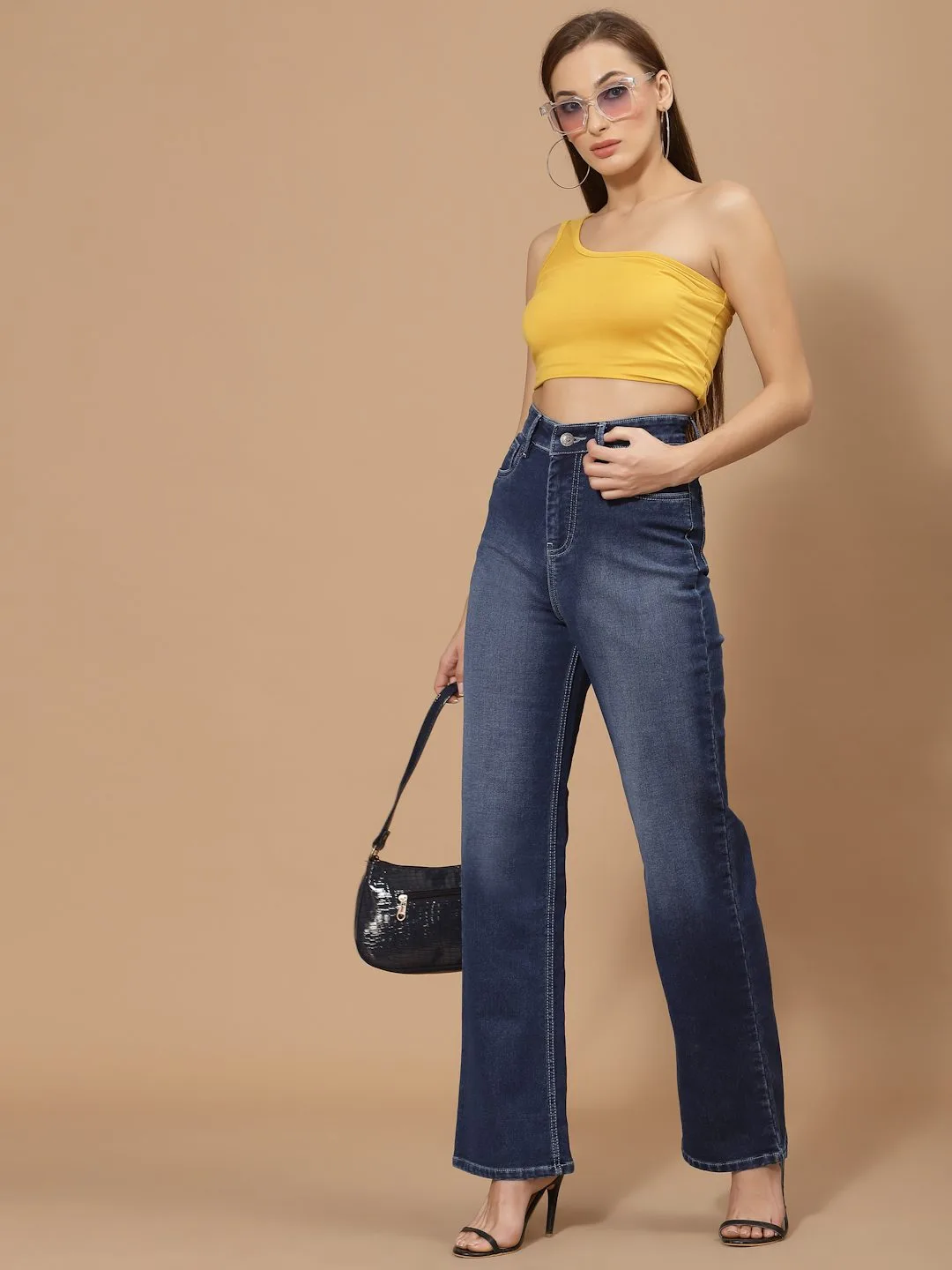 FLAWLESS WOMEN BLUE DENIMS DEPANT JEANS - Image 3