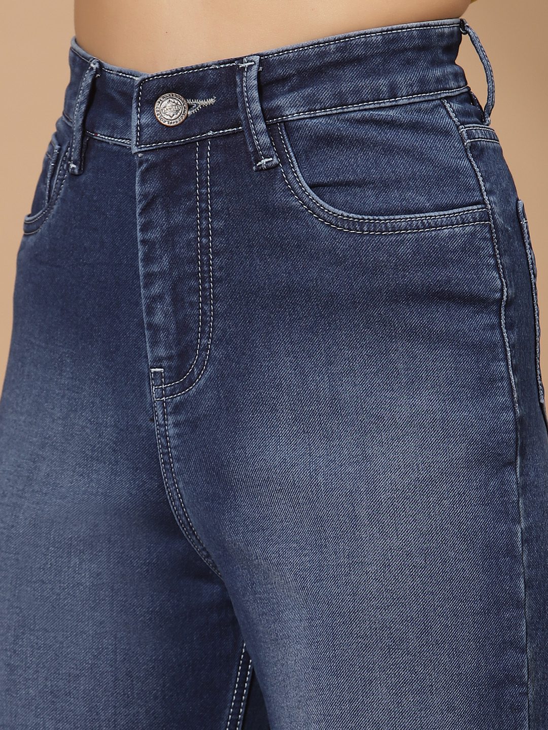 FLAWLESS WOMEN BLUE DENIMS DEPANT JEANS - Image 5